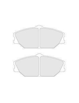 CL BRAKES Plaquettes de Frein CL Brakes RC8 avant Renault Clio II RS