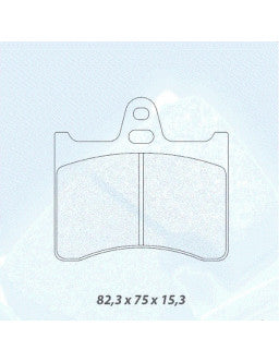 CL BRAKES | Plaquettes de Frein CL Brakes RC6 arriere Hommell Berlinette