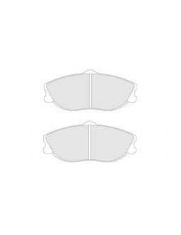 CL BRAKES Plaquettes de Frein CL Brakes RC6 avant Peugeot 306 S16