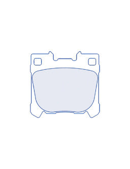 CL BRAKES Plaquettes de Frein CL Brakes RC5 Arrière pour Toyota Yaris GR