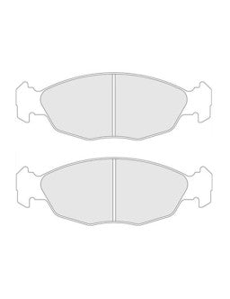 CL BRAKES Plaquettes de frein CL Brakes RC6 avant Peugeot 106 S16