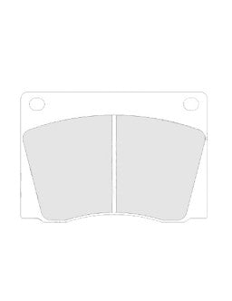 CL BRAKES Plaquettes de Frein CL Brakes RC6 avant Mini Cooper