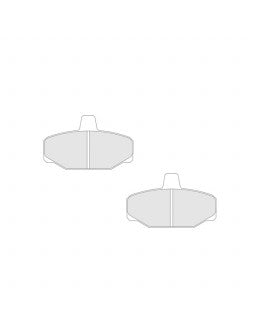 CL BRAKES | Plaquettes de Frein CL Brakes RC8 arriere Ford Escort RS 16v