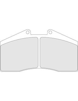 CL BRAKES Plaquettes de Frein CL Brakes RC6 arrière FERRARI 348 GTB 3.4 de 89 à 95