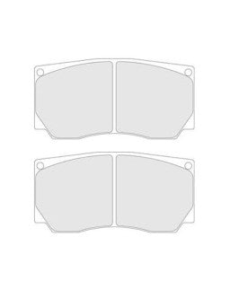 CL BRAKES Plaquettes de Frein CL Brakes RC8 avant Mitsubishi Lancer Evo IX