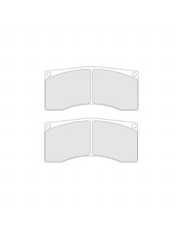 CL BRAKES Plaquettes de frein CL Brakes RC6 Peugeot 206 Super 1600