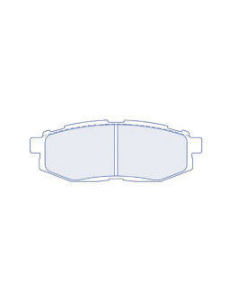 CL BRAKES Plaquettes de Frein arrière CL Brakes RC5 Subaru BRZ / TOYOTA GT86 2.0 GT Coupe