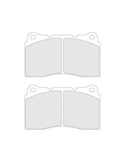 CL BRAKES Plaquettes de Frein CL Brakes RC8 avant Mitsubishi Evo 5-8 Ep16mm