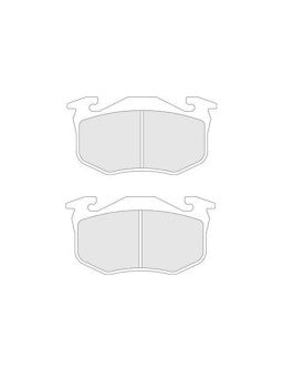 CL BRAKES Plaquettes de frein CL Brakes RC6 arrière Peugeot 106/205/206/Citroën Saxo/ Rena
