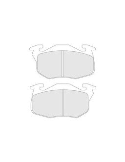CL BRAKES Plaquettes de Frein CL Brakes RC6 avant Peugeot 106 XSi