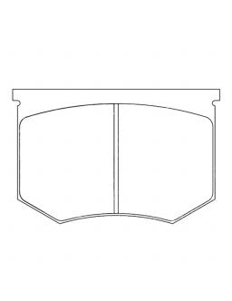 CL BRAKES Plaquettes de Frein CL Brakes RC6 Etrier Girling / Lucas