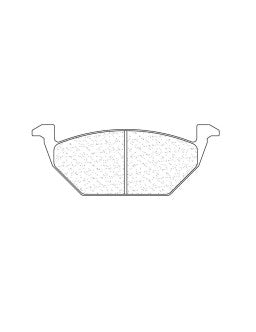CL BRAKES Plaquettes de frein CL Brakes (Carbone Lorraine) 4088RC6