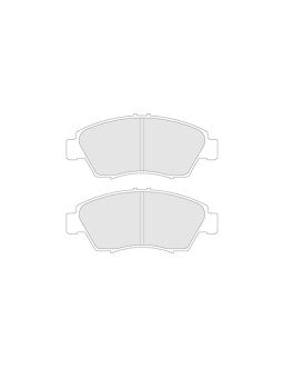 CL BRAKES Plaquettes de Frein CL Brakes RC6 avant Honda Civic 1.6 16V VTEC de 90 à 91