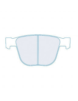 CL BRAKES Plaquettes de Frein CL Brakes RC6E arrière BMW M3 E92 4L V8