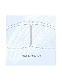 CL BRAKES Plaquettes de Frein CL Brakes RC8 avant Porsche 911 Turbo 1991-1997