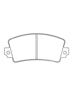 CL BRAKES | Plaquettes de Frein CL Brakes RC6 ALPINE A110 1300 1.3 (73CV) de 74 a 75