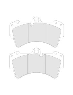 CL BRAKES Plaquettes de Frein CL Brakes RC6 avant Porsche Cayenne Turbo