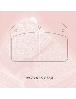 CL BRAKES Plaquettes de Frein CL Brakes RC6 Wilwood Dynalite