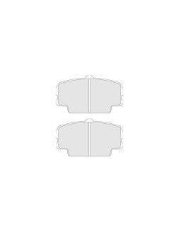 CL BRAKES Plaquettes de Frein CL Brakes RC6 avant BMW E30