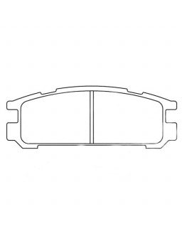 CL BRAKES Plaquettes de Frein CL Brakes RC6 arrière Subaru avant 1999