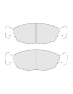 CL BRAKES Plaquettes de frein CL Brakes RC6 avant Peugeot 106 S16