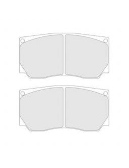 CL BRAKES Plaquettes de Frein CL Brakes RC8 avant Mitsubishi Lancer Evo IX