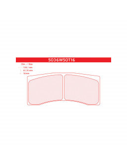 CL BRAKES Plaquettes de Frein CL Brakes RC8 Hyundai R5