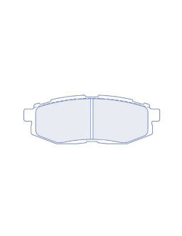CL BRAKES Plaquettes de Frein arrière CL Brakes RC5 Subaru BRZ / TOYOTA GT86 2.0 GT Coupe