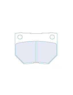 CL BRAKES Plaquettes de frein CL Brakes (Carbone Lorraine) RC8R arrière Subaru WRX après 1