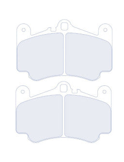 CL BRAKES Plaquettes de Frein CL Brakes RC6 avant Porsche 911 996 3.4 Carrera super cup 99
