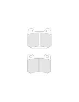 CL BRAKES Plaquettes de Frein CL Brakes RC6 avant Lotus Elise/ Arière Renault Clio R3