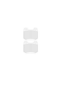CL BRAKES Plaquettes de Frein CL Brakes RC8-R arrière Mitsubishi Lancer Evo 5-8