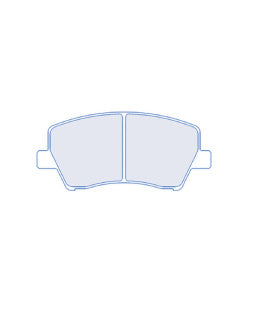 CL BRAKES Plaquettes de frein CL Brakes (Carbone Lorraine) avant RC6 Renault Clio 5 RALLYE