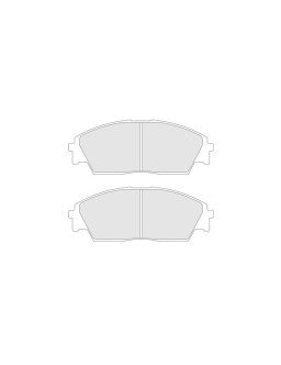 CL BRAKES Plaquettes de Frein CL Brakes RC6 avant Honda Accord 2.2 16V de 89 à 92