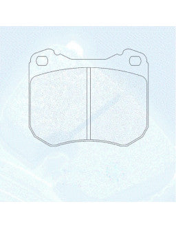 CL BRAKES Plaquettes de Frein CL Brakes RC6 avant Porsche 944