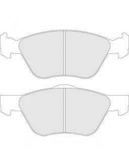 CL BRAKES Plaquettes de Frein CL Brakes RC6 avant Renault Twingo R2