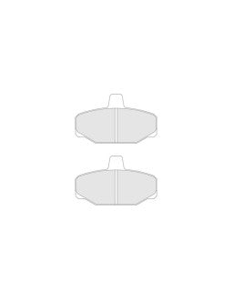 CL BRAKES Plaquettes de Frein CL Brakes RC6 arrière Ford Escort RS 16v