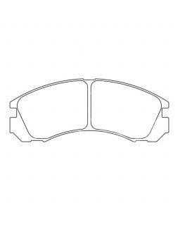 CL BRAKES Plaquettes de Frein CL Brakes RC6 avant Mitsubishi Lancer Evo 6 Terre