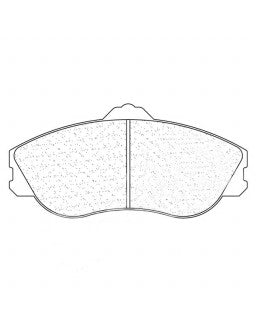 CL BRAKES Plaquettes de Frein CL Brakes RC6 avant AUDI 200 de 89 à 91