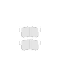 CL BRAKES Plaquettes de Frein CL Brakes RC6 arrière HONDA Integra 1.8 Type-R 16V DC2 (190C
