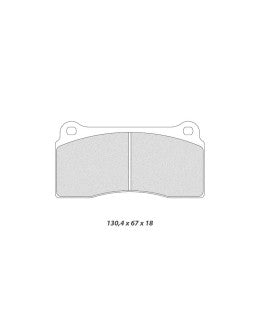 CL BRAKES Plaquettes de Frein CL Brakes RC8-R Etrier Brembo Lamborghini
