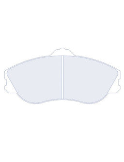 CL BRAKES Plaquettes de Frein CL Brakes RC5 avant Audi S-2