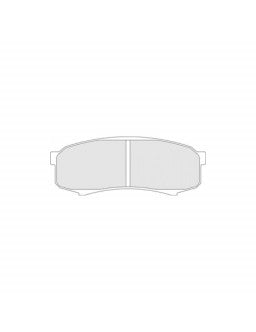 CL BRAKES Plaquettes de Frein CL Brakes RC6 arrière Toyota Land Cruiser