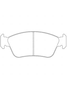 CL BRAKES Plaquettes de Frein CL Brakes RC6 BMW E36 320i/325i