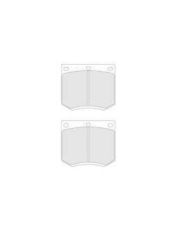 CL BRAKES Plaquettes de Frein CL Brakes RC6 avant Ford Escort RS MK2