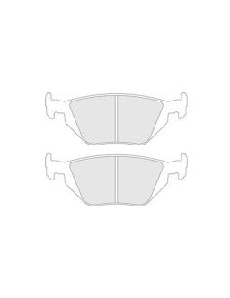 CL BRAKES Plaquettes de Frein CL Brakes RC6 arrière BMW M3 E30