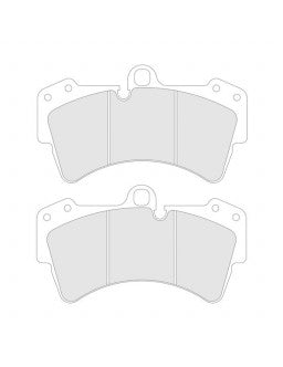 CL BRAKES | Plaquettes de Frein CL Brakes RC6 avant Porsche Cayenne Turbo