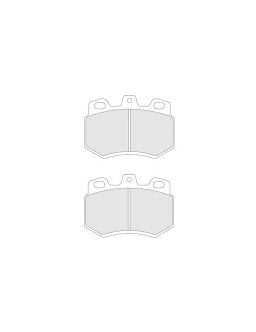 CL BRAKES Plaquettes de Frein CL Brakes RC6 avant Citroën AX GTi