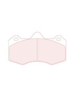 CL BRAKES Plaquettes de Frein CL Brakes RC6 ASTON MARTIN Vanquish 5.9 de 01 à 04
