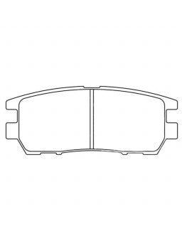 CL BRAKES Plaquettes de Frein CL Brakes RC6 arrière Mitsubishi Lancer Evo 6 Terre